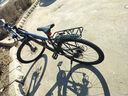 永久自行車(chē)成人山地車(chē)自行車(chē)學(xué)生男女鋁合金變速公路自行車(chē)油碟單車(chē) 【鋁架/全套軸承】黑金色 24速 26寸【推薦155-185cm】 曬單實(shí)拍圖