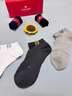 皮爾卡丹（pierre cardin）襪子男士夏季【100%純棉】短襪抗菌防臭網(wǎng)眼中筒吸汗休閑耐磨薄款 曬單實(shí)拍圖