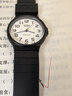 卡西歐（CASIO）小黑表男女表中性學(xué)生公務(wù)員考試中高考可用石英表MQ-24-7B2 曬單實(shí)拍圖