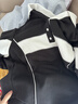 UR2025秋季新款女裝休閑運動(dòng)撞色拼接半開(kāi)襟衛衣UYY450296 曬單實(shí)拍圖