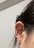 DAISY DREAM爆閃S形999足銀圓頭耳釘女獨特睡覺(jué)免摘耳環(huán)養耳洞螺絲擰扣耳飾品 【999銀】5mm雙圓頭鋯石耳釘 曬單實(shí)拍圖