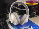 鈦度【全網(wǎng)熱銷(xiāo)】THS318輕鸞競技版 四模無(wú)線(xiàn)游戲耳機電腦頭戴式 三角洲FPS游戲聽(tīng)聲辨位打瓦 無(wú)光白色 曬單實(shí)拍圖