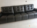 京東京造大黑熊T400碳纖維版半青皮電動(dòng)功能沙發(fā)真皮雙電動(dòng)3.1m 曬單實(shí)拍圖