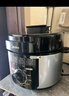 美的（Midea）電壓力鍋 家用高壓鍋電高壓鍋電飯煲多功能鍋壓力鍋電飯鍋高壓電飯鍋大容量 5L 【店長(cháng)推薦】高壓快煮 旋鈕操作 曬單實(shí)拍圖