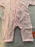 貝瑞加（Babyprints）寶寶連體衣2件裝嬰兒四季內衣純棉爬服薄款哈衣柔軟家居睡衣 粉66 曬單實(shí)拍圖