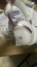 iKF V11 Pro游戲耳機頭戴式四模無(wú)線(xiàn)藍牙7.1環(huán)繞音有線(xiàn)2.4G電競專(zhuān)用fps三角洲無(wú)畏契約CS聽(tīng)聲辨位電腦 【V11 Pro四模+7.1聲道】-粉白 曬單實(shí)拍圖