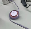 倍思數據線(xiàn)三合一 充電線(xiàn)6A伸縮一拖三66W快充電器線(xiàn)適用蘋(píng)果手機榮耀三星Type-C/華為小米手機充電線(xiàn) 紫色丨6A快充丨66W超級快充 曬單實(shí)拍圖