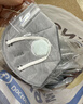袋鼠醫生KN95工業(yè)防塵口罩防重度粉塵霧霾八層防護帶呼吸閥100只獨立包裝 曬單實(shí)拍圖