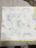 十月結晶嬰兒包單秋冬季新生兒嬰兒包被防驚跳純棉抱被產(chǎn)房用品 鯨瀾云夢(mèng)【四季雙層】柔軟包邊 85*85cm 曬單實(shí)拍圖
