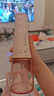 羅曼（ROAMAN）小熊沖牙器便攜電動(dòng)牙齒矯正沖洗器潔牙器水牙線(xiàn)學(xué)生送情侶男女友生日禮物禮品W10粉 曬單實(shí)拍圖