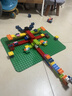 費樂(lè )適用樂(lè )高樂(lè )積木玩具底板大顆粒幼兒園積木墻地板兒童早教拼裝玩具 【762孔】51*38.5cm 圓角【深綠 曬單實(shí)拍圖
