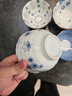 京東京造 碗 湯碗泡面碗飯碗家用陶瓷碗餐具碗盤(pán)套裝 北海道4.5英寸碗*4 曬單實(shí)拍圖