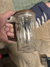 茗光茶杯茶水分離泡茶杯玻璃水杯男士茶杯辦公玻璃高硼硅綠茶杯 曬單實(shí)拍圖