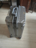 億煊行李箱女鋁框拉桿箱高顏值學(xué)生網(wǎng)紅結實(shí)耐用男多功能大容量旅行箱 深灰色【全新升級鋁框+usb充電】 22英寸 【終身保修+備用輪+箱套】 曬單實(shí)拍圖
