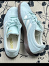 adidas「冰淇淋T頭鞋」VS JOG 2.0薄底運動(dòng)鞋男女阿迪達斯輕運動(dòng)   淺天藍/金屬銀/亮白 (推薦女生選小半碼)   36.5 曬單實(shí)拍圖