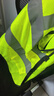 卓防反光背心反光衣建筑施工地警示交通馬甲工作服安全服定制logo印字 熒光黃（網(wǎng)格款帶口袋） 曬單實(shí)拍圖