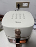美的（Midea）空氣炸鍋不用翻面可視大容量家用全自動(dòng)烤箱多功能不粘易洗觸控微蒸汽嫩烤免翻面炸烤一體 KZE5089【雙旋鈕控溫時(shí)丨免翻面】 5L 曬單實(shí)拍圖