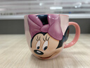 Disney迪士尼正版水杯高顏值陶瓷杯大容量馬克杯耐高溫女生兒童牛奶杯子 米奇【浮雕馬克杯】 曬單實(shí)拍圖