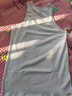 宜而爽純棉背心男士運動(dòng)跨欄健身運動(dòng)內衣無(wú)袖t恤白色打底汗衫男2件裝 曬單實(shí)拍圖