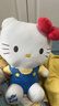 hello kitty玩偶超大 凱蒂貓咪毛絨玩具哈嘍公仔大號布娃娃女孩 粉色KT貓 35㎝ 曬單實(shí)拍圖