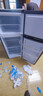 海爾（Haier）冰箱小型二門(mén)辦公室迷你小冰箱節能直冷家用租房家電冷藏冷凍超薄雙開(kāi)門(mén)省電小型冰箱 118升、360°立體制冷、低溫補償 曬單實(shí)拍圖