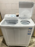 海爾（Haier）半自動(dòng)雙桶洗衣機 10KG 雙電機雙缸 家電國家補貼以舊換新京東自營(yíng) XPB100-81D2 曬單實(shí)拍圖