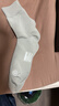 蕉內銀皮301S男士襪子新疆精梳棉10A抗菌防臭商務(wù)休閑透氣中筒夏季5雙 曬單實(shí)拍圖