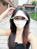 萬(wàn)寶綠防曬面罩全臉?lè )雷贤饩€(xiàn)臉基尼護臉神器3D立體防曬口罩護眼角帽子 【黑膠帽檐臉基尼】漫暮黑丨立體修容 曬單實(shí)拍圖