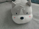 名創(chuàng  )優(yōu)品（MINISO）趴姿系列-大號趣味狗狗毛絨公仔玩具玩偶抱枕生日禮物女 灰色 曬單實(shí)拍圖