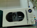 美的（Midea）復古奶油風(fēng)高顏值微波爐 小型家用迷你20L五檔速熱均勻加熱易清潔轉盤(pán)式M2F M2F復古奶油風(fēng)微波爐 20L 曬單實(shí)拍圖