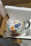 網(wǎng)易嚴選 田園手繪早餐杯水杯 微波爐陶瓷馬克杯 貓咪派對400ml禮物家居館 曬單實(shí)拍圖
