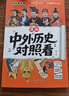 【2冊】中外歷史對照看 漫畫(huà)中外歷史對照 正版書(shū)籍小學(xué)生故事漫畫(huà)書(shū) 中國史和世界史 小學(xué)必背文學(xué)常識大全 世界對比年表對照書(shū) 時(shí)間軸 中國文化百科常識中華正版書(shū)籍漫畫(huà)版 百科全書(shū)全套時(shí)間線(xiàn)上的全球史 曬單實(shí)拍圖
