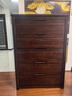 至豪全實(shí)木斗柜胡桃木客廳五斗收納柜家用臥室四斗抽屜柜儲物柜爆款 五抽【深胡桃】正80*側45*高115cm[整裝發(fā)貨-免安裝] 曬單實(shí)拍圖