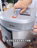 美的（Midea）【國家補貼】濃香小飛俠電壓力鍋有鈦0氟0涂層雙膽高壓鍋5L智能預約家用煲湯4-6人煮飯煲E5825N 曬單實(shí)拍圖