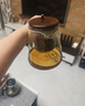 TEAHUE飄逸杯玻璃茶壺泡茶神器茶壺飄逸泡茶壺茶水分離泡茶杯功夫茶具 曬單實(shí)拍圖