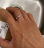 水云淼愛(ài)無(wú)止境情侶戒指一對交織對戒小眾學(xué)生異地戀指環(huán)男女款驚喜禮物 交織線(xiàn)條情侶戒指-開(kāi)口可調【一對裝】 曬單實(shí)拍圖