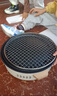 原始人烤火爐烤火盆燒烤架戶(hù)外取暖爐室內燒烤爐家用碳炭圍爐煮茶 圍爐+304烤網(wǎng)+防燙木墊+煎盤(pán) 曬單實(shí)拍圖