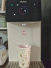 海爾（Haier）臺式凈水器冰泉鮮活水凈飲機臺式凈水器 直飲冰感水加熱凈飲反滲透免安裝一體機HTS75-1LXZLU1 曬單實(shí)拍圖