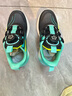 李寧熱赤兔7Pro兒童跑步鞋男春秋季網(wǎng)面透氣中大童學(xué)生輕便運動(dòng)跑鞋 k612黑綠-超輕軟底-四季雙網(wǎng) 34 曬單實(shí)拍圖