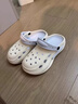 QYCKABY洞洞鞋女款夏季外穿2026新款厚底足弓支撐eva防滑防臭涼拖鞋女士 白藍cute小狗【足弓支撐】 38 -39標準碼（內長(cháng)245MM） 曬單實(shí)拍圖