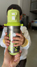 babycare兒童保溫杯小學(xué)生水杯上學(xué)專(zhuān)用直飲吸管杯316L不銹鋼雙飲青500ml 曬單實(shí)拍圖