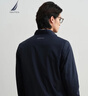 諾帝卡（NAUTICA）男裝26春季新品防潑水立領(lǐng)口袋商務(wù)休閑夾克外套01JO26136WM 藏青色4NV L 曬單實(shí)拍圖