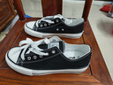 回力經(jīng)典男女低幫帆布鞋春秋板鞋休閑鞋跑步情侶運動(dòng)鞋391黑色41 曬單實(shí)拍圖
