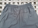 啄木鳥(niǎo)冰絲褲子男夏季薄款彈力速干高檔休閑褲男大碼透氣戶(hù)外運動(dòng)直筒褲 黑色直筒+灰色直筒【2條裝】 2XL 【135-150斤】 曬單實(shí)拍圖