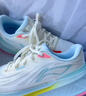 李寧吾躍3.0/4.0|減震跑步鞋女鞋輕便透氣網(wǎng)面軟底體測跳繩運動(dòng)鞋 【透氣賈卡】云霧白-1 吾躍3.0 37 曬單實(shí)拍圖