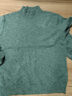 恒源祥羊絨衫女25年秋冬新款半高領(lǐng)純色時(shí)尚簡(jiǎn)約羊毛衫女薄款打底毛衣女 【草木綠】半高領(lǐng) XL 碼【125-135斤】 曬單實(shí)拍圖