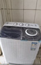 奧克斯（AUX）洗衣機半自動(dòng)家用雙缸雙桶大容量小型租房宿舍波輪雙杠強力去污省水電 13公斤【洗8+脫5+終生聯(lián)?！亢谏?雙缸 曬單實(shí)拍圖