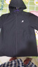 特步防潑水外套春夏新款男夾克上衣跑步服戶(hù)外騎行服雙層風(fēng)衣運動(dòng)服 0106常規-正黑色-經(jīng)典簡(jiǎn)約 M 曬單實(shí)拍圖