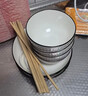 京東京造 碗盤(pán)餐具整套 碗具碟子套裝喬遷之喜陶瓷家用 禾風(fēng)山田16頭 曬單實(shí)拍圖