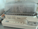 美的（Midea）電蒸鍋22L三層大容量0涂層電蒸箱家用電熱鍋智能多用途鍋28秒上汽蒸包子鍋全透視窗ZGC322301 曬單實(shí)拍圖